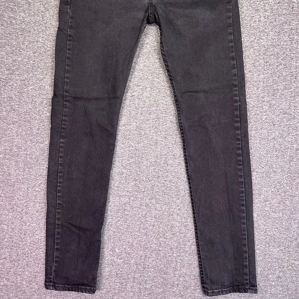 Levis 510 Jeans Mens‎ 29x32 Black Skinny Casual Punk Stretch Denim Pants Grunge